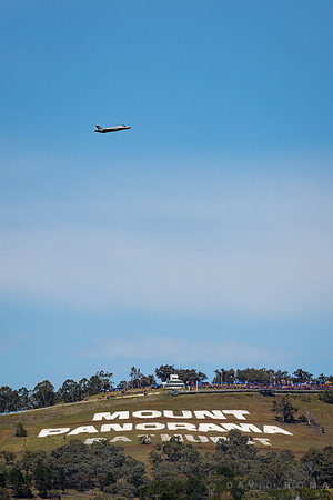 F-35A Lightning - Bathurst 1000 over mount panorama