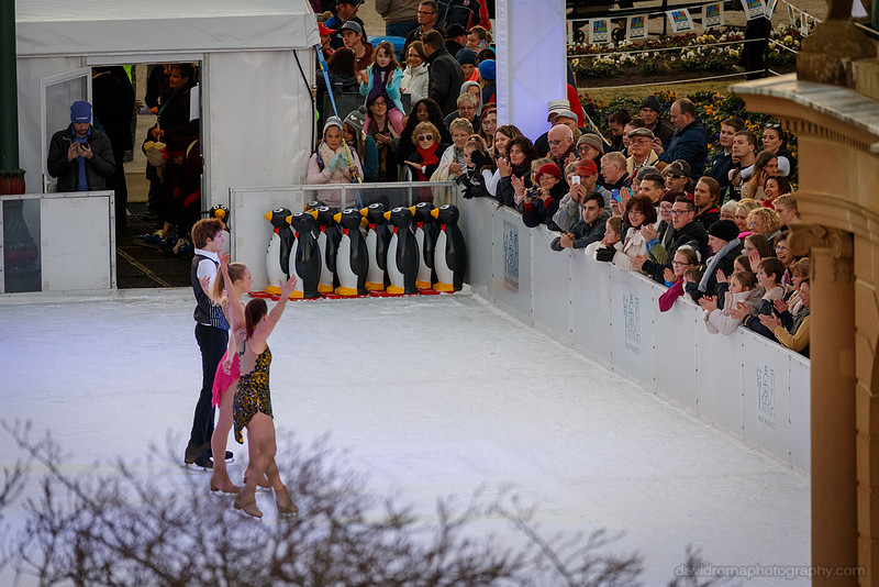 Pro Skaters thank the appreciative crowd