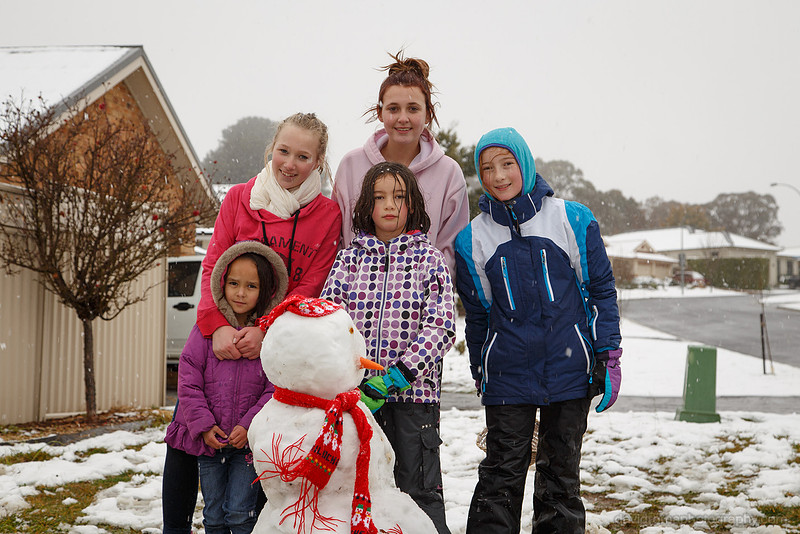 Lets build a snowman