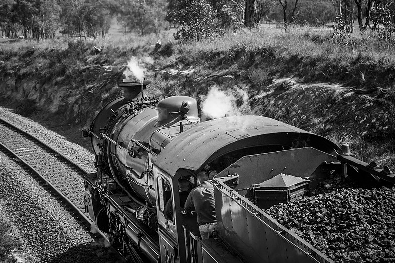Driving Locomotive 3642