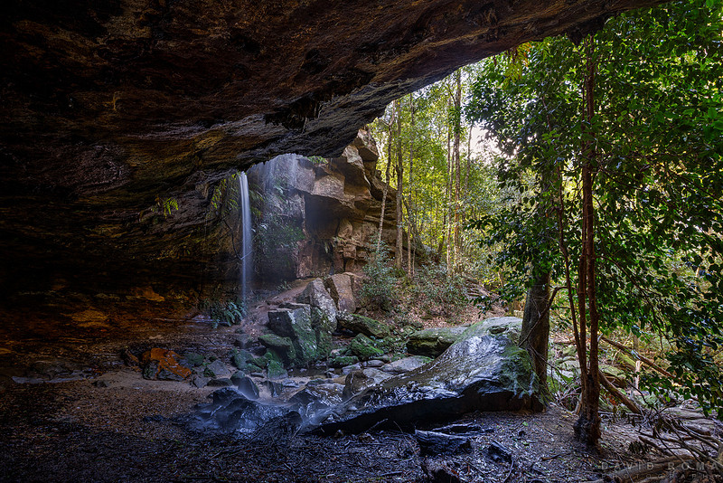 Horseshoe Falls - Hazelbrook, NSW, Australia