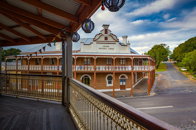Millthorpe balcony