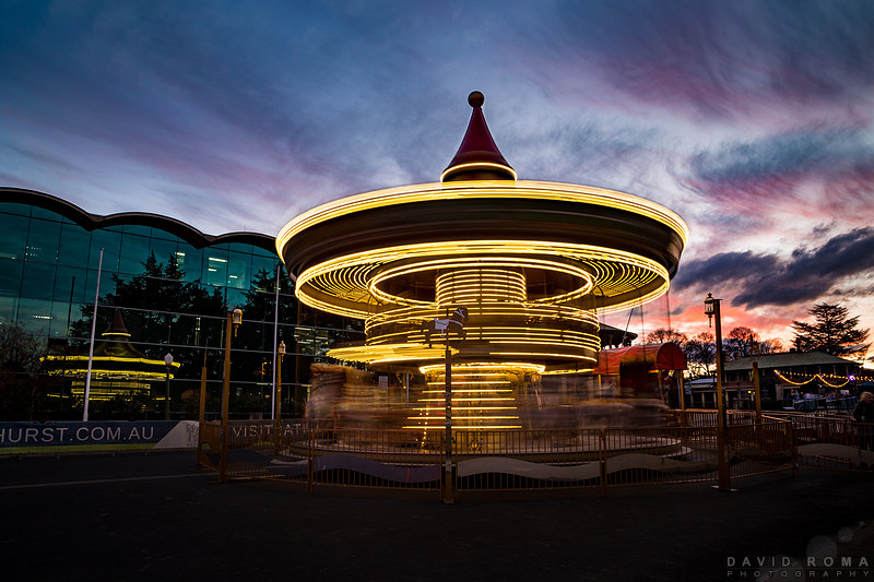 Sunset Carousel