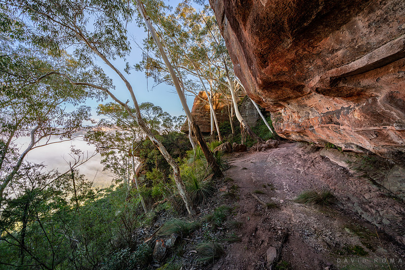 Below Mitchell Ridge