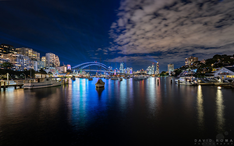 Vivid Lavender Bay