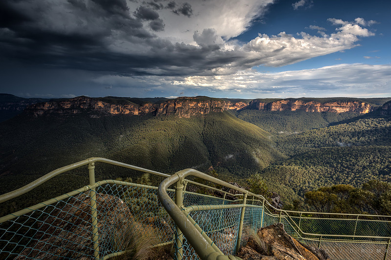 Sunshine after the Storm - Pulpit Rock, Blackheath, NSW, Australia