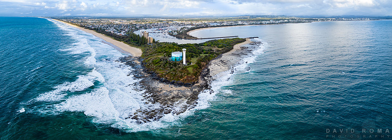Aerial Panorama of Point Cartwright