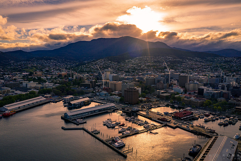 Sunsets on Mt Wellington