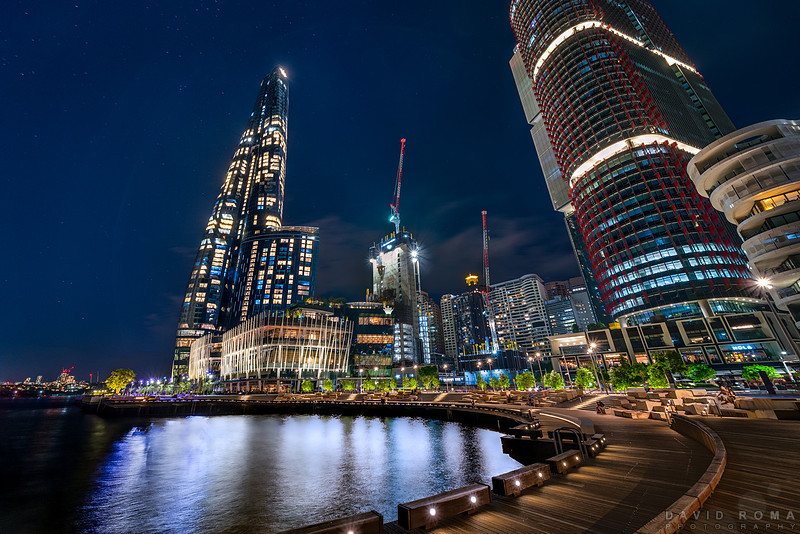 Barangaroo by night