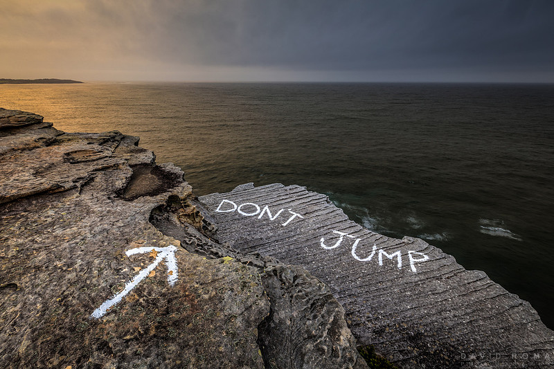 Don't Jump - Dee Why Head, NSW, Australia